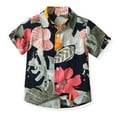 thumbnail image 2 of FYMNSI Men's Hawaiian Shirt Button Down Father Son Hawaiian Shirts Matching Family Outfits Men S, 2 of 9
