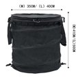 thumbnail image 5 of Bolsa de basura plegable Macarena para jardín Negro medio, 5 of 5