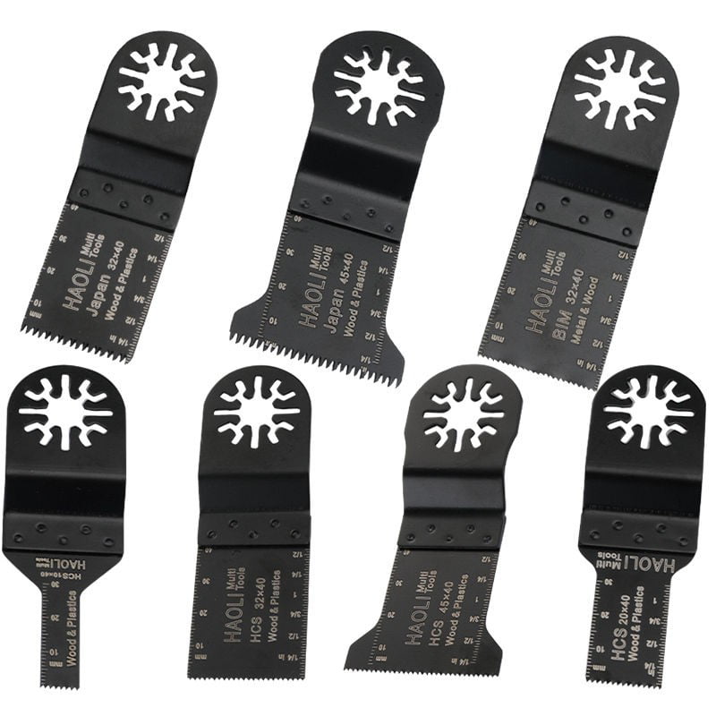 7pcs Set Professional Oscillating Multi Tool Saw Blades For Fein Bosch Makita 
