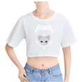thumbnail image 2 of Stray Kids Merch 2025 World Tour I.N Crop Top Midriff-Baring T-shirt Women Girl Short Sleeve, 2 of 3