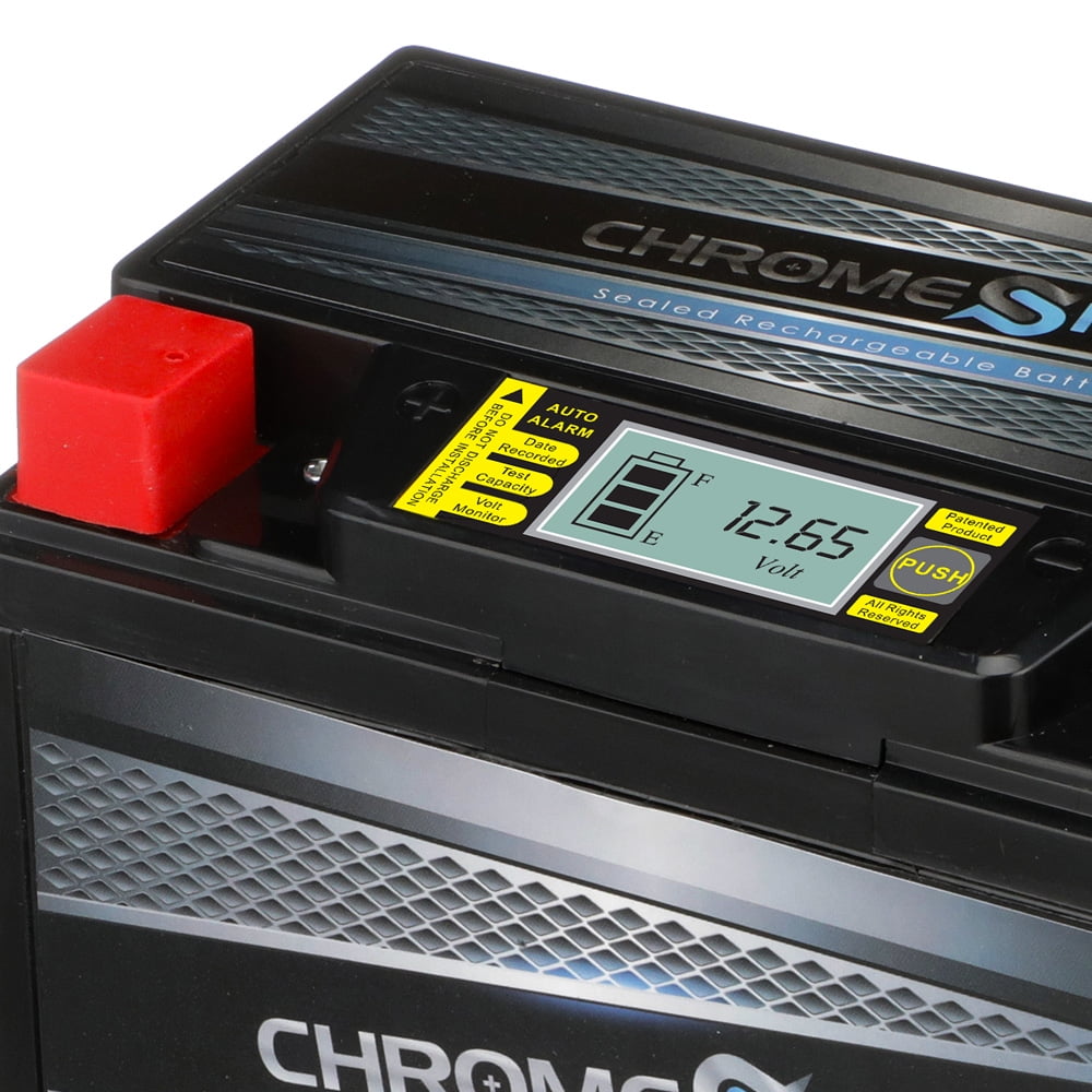 Chrome Pro Battery Ytx9-Bs High Performance - Maintenance Free - Sealed Igel Motorcycle Battery