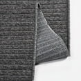 thumbnail image 6 of Absolve Anthracite Striped Polyester Area Rugs for Living Room Jacquard Textured Modern Rugs Soft Geometric Rug for Bedroom Mid Century Washable Rug Non-Slip Bohemian Perfect for Dining Room Office, 6 of 6