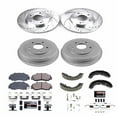 thumbnail image 3 of PowerStop Front and Rear Z23 Evolution Sport Brake Pad Rotor Drum and Shoe Kit Fits: HONDA Select Models K15114DK, 3 of 10