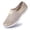 Khaki, variant on Unisex Garden Clogs Shoes Sandals Slippers Water Shoes for Women Men Adult Quick-Dry Aqua Socks Barefoot Non for Beach Swim River Pool
