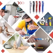 Multipurpose Pocket Screwdriver Tool Set 8 Head for Precisions Device Maintenance Electronics Repairing Tools