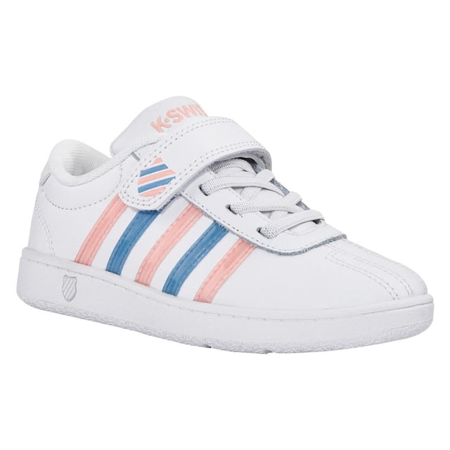 Tenis Para Niña K-Swiss T 14 Blanco Classic Pro Tape