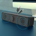 thumbnail image 6 of KQJQS Computer Desktop Speaker Built-in Volume Knob Wired Connection Suitable for Desktops and Laptops Noise Reduction Technology Clear Sound, 6 of 7