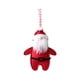thumbnail image 2 of Adornos navideños, regalos navideños, adornos navideños, adornos festivos para árboles con copos de nieve y motivos navideños, manualidades navideñas hechas a mano, adornos colgantes, adornos de tela, 2 of 6