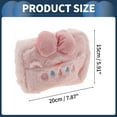 thumbnail image 4 of Unique Bargains Car Tissue Holder Car Tissue Box Organizer Cat Plush 7.87"x5.91"x3.15" Pink 1 Pc, 4 of 6