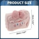 thumbnail image 4 of Soporte de Pañuelos para Automóvil Unique Bargains Organizador de Caja de Pañuelos de Felpa para Gato 7.87"x5.91"x3.15" Rosa 1 Pc, 4 of 6