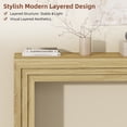 thumbnail image 2 of Laintene Natural Entryway Table, 43" Modern Console Table with Storage, Narrow Sofa Table Behind the Couch, Accent for Living Room, Hallway Foyer, Entrance, 2 of 10