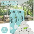 thumbnail image 1 of 10 Rolls Toilet Paper Tissue Towel Soft Wood Pulp 4-Ply Bathroom Househeld, 1 of 6