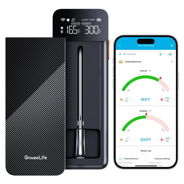 Termómetro inalámbrico inteligente para carne GoveeLife Digital con WiFi
