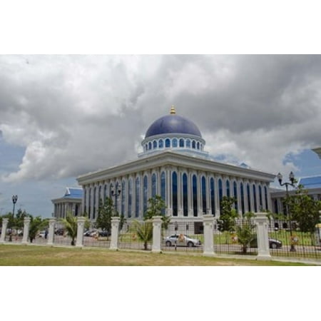 Parliament legislative assembly building Bandar Seri Begawan Brunei Borneo Canvas Art - Cindy Miller Hopkins DanitaDelimont (33 x 22)