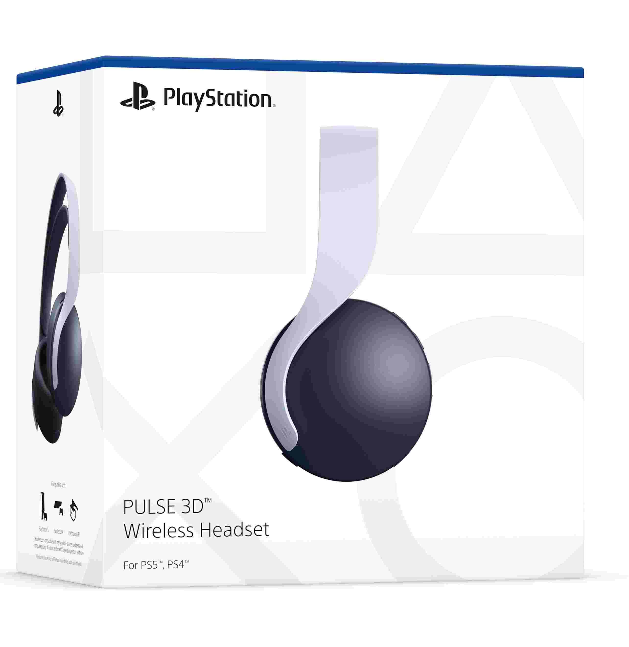 Sony PULSE 3D Wireless Headset for PlayStation 5, White
