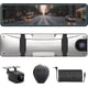 thumbnail image 1 of Dashcam para Auto 4K – Espejo Retrovisor con Cámara Frontal y Trasera de 12”, Pantalla Táctil, Visión Nocturna, Grabación en Bucle y Cámara de Reversa | Mastery Brand, 1 of 7