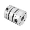 thumbnail image 3 of 12mmx15mm Clamp Tight Motor Shaft 2 Diaphragm Coupling Coupler, 3 of 5