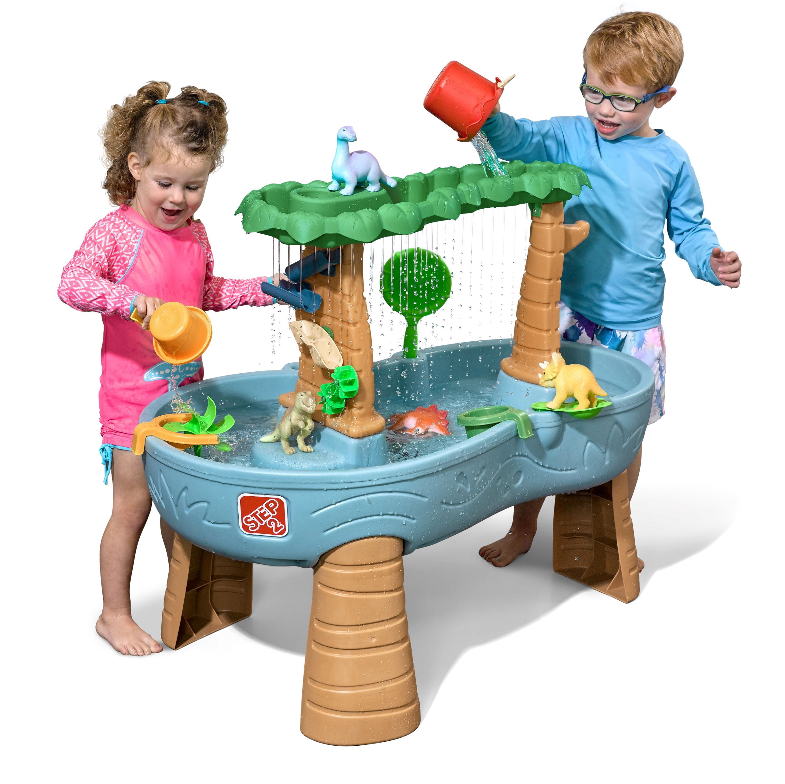 Step2 Dino Showers Toddler Water Table for Kids Ages 18 Months and
