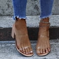 thumbnail image 1 of Zapatos de mujer Color Cinturón Leopardo Correa transparente Tacón medio Sandalias de moda Wmkox8yii  hj789, 1 of 9