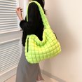 thumbnail image 4 of Bolso Hombro para Mujer Puffer Puffy Gran Capacidad Viajes Al Aire Libre, 4 of 9