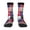 3 Black, variant on Womens America-Carolina Flag Painted Dress Crew Socks Colorful Novelty Socks