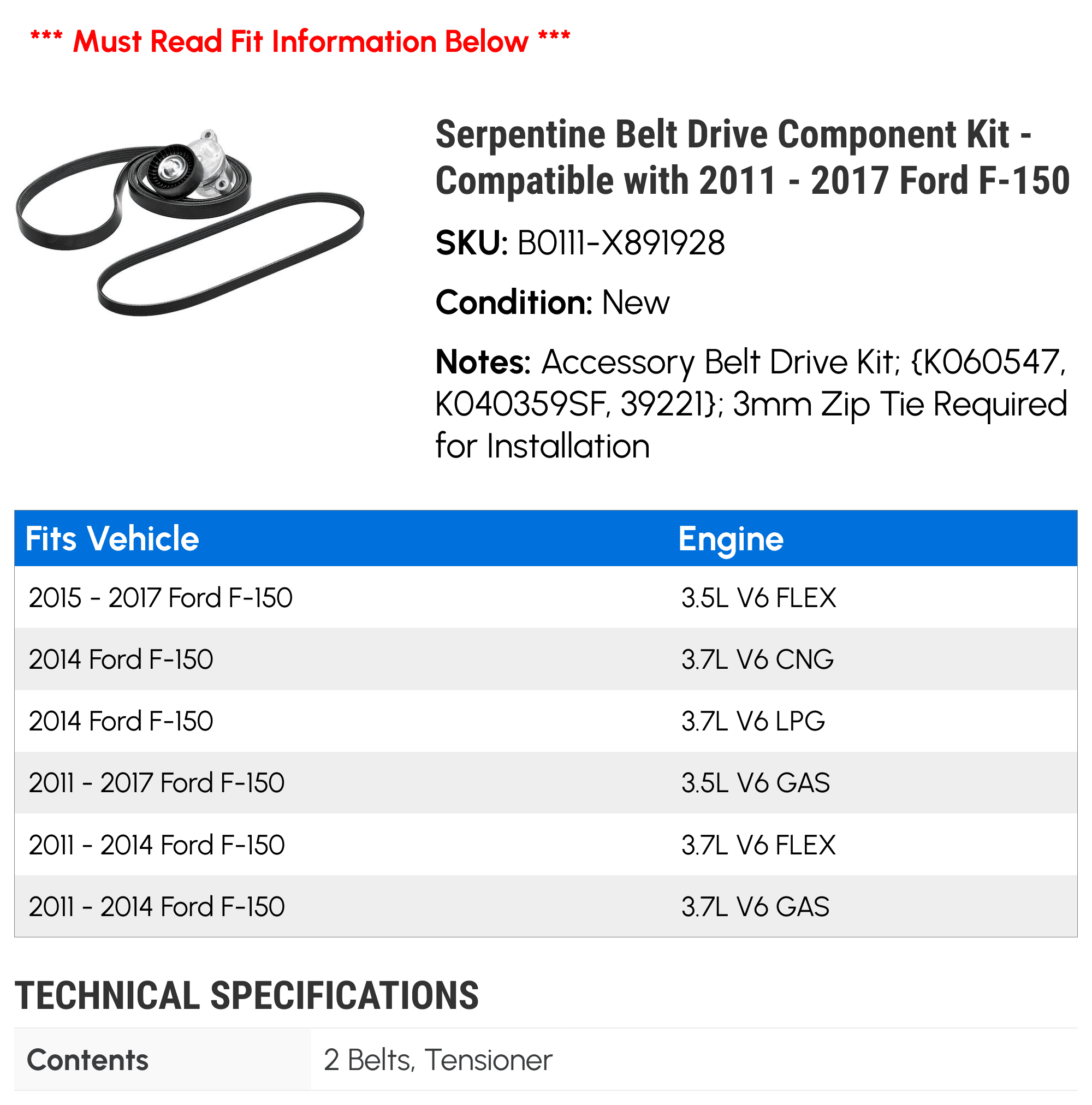 F150 serpentine belt cheap