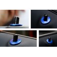 thumbnail image 5 of Xotic Tech 2pcs Aluminum Door Lock Knob Decorative Covers Stickers for Mercedes C E S GLC GLE Class Blue, 5 of 5