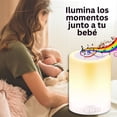 thumbnail image 2 of Lámpara LED touch multicolor Dosyu para decorar habitación del bebé con bocina Bluetooth integrada CL-671, 2 of 6