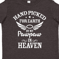 thumbnail image 4 of Inktastic Handpicked for Earth By My Pawpaw in Heaven with Angel Wings Boys or Girls Toddler T-Shirt, 4 of 5