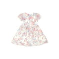 thumbnail image 5 of Kensie Girl Short Sleeve Allover Printed Ruffle Dress, Sizes 4-16, 5 of 6