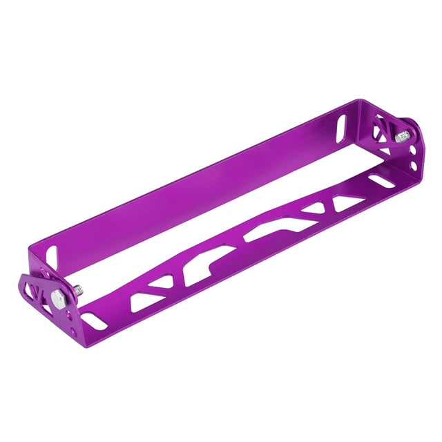 Qiilu QL04179 Wish Exclusive-car Modification Universal Aluminum Alloy Adjustable License Plate Frame