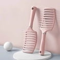 thumbnail image 5 of Large Curved Hair Brush and Comb Set for Effortless Styling Ideal for Household Use for Men and Women with Thick Unruly Hair, 5 of 6