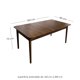 thumbnail image 2 of Ilios Innova | Mesa de Comedor Extensible Olmo de Madera de Caucho 160-200 cm, Diseño Rectangular con Puntas Redondeadas, 2 of 9