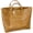 Brown, variant on Large PVC Tote Bag for Women Trendy Letters Print Handbags Kraft Paper Carry All Bag Shoulder Bag Top Handle Hobo Handbag for Work Travel