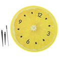 thumbnail image 1 of Lemon Fruit Wall Clock Lime Modern Kitchen Clocks Home Decor Living Room Clock Tropical Fruit Wall A, 1 of 5