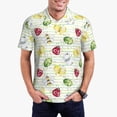 thumbnail image 1 of Balery Insects Camisa Polo de Hombre con Estampado, de Manga Corta y Tejido Medio, Camisa Tipo Golf Polo-4X-Large, 1 of 6