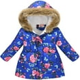 thumbnail image 2 of Veste Matelassée pour Enfants Garçons et Filles Mode Imprimé Dessin Animé Grand Garçon Col Long Veste Matelassée à Capuche, 2 of 5