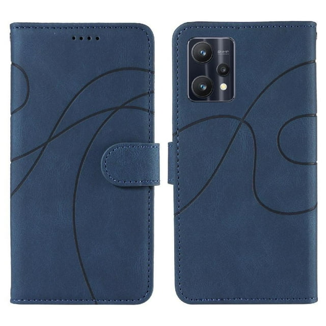 Flip Case For FOXDOCK OnePlus Nord CE2 Lite Card Slots and Kickstand Function Skin Feel Leather