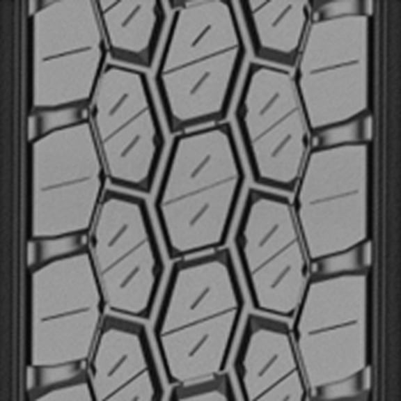 Tourador TD967 245/70R19.5 136/134M H 16 Ply Drive Commercial Tire