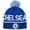 75_Blue, variant on Officially Licensed Chelsea FC Soccer Beanie - Unisex Adult - CHL75BN Blue