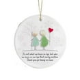 thumbnail image 2 of Sea Glass Friendship Decor, Heart Keepsake Ornament, Christmas Tree Hanging Decoration, Indoor Holiday Accent, 2 of 9