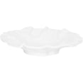 thumbnail image 3 of White Ceramic Plate for Home Use and Easy to Clean Perfect for Salad Dessert or Pasta 10.2 inches, 3 of 5