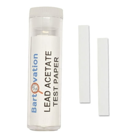 Lead Acetate Test Paper | for Detection of Hydrogen Sulfide [Vial of 100 Strips]
