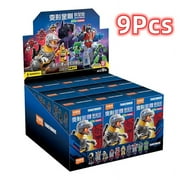 1/9pcs Transformer building block Splicing toys Optimus Prime bumblebee Shockwave Megatron Robot Action Figure Toy For Kids Gift