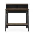 thumbnail image 3 of Pemberly Row Contemporary Wood A-frame Computer Desk in Columbia Walnut, 3 of 6