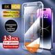 thumbnail image 1 of Protector de pantalla de cristal de fácil instalación sin polvo con revestimiento oleofóbico de 1-3 piezas para IPhone 16 15 14 13 12 11 Pro Max Plus Mini XS XR, 1 of 5