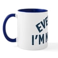 thumbnail image 2 of CafePress - Everyday I'm Muscle'n Pattern - 11 oz Ceramic Mug - Novelty Coffee Tea Cup, 2 of 6