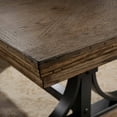 thumbnail image 6 of Roundhill Furniture Birmingham 30'' Height 8-Piece Dining Set, Up to 8 Seats, Driftwood, 6 of 10
