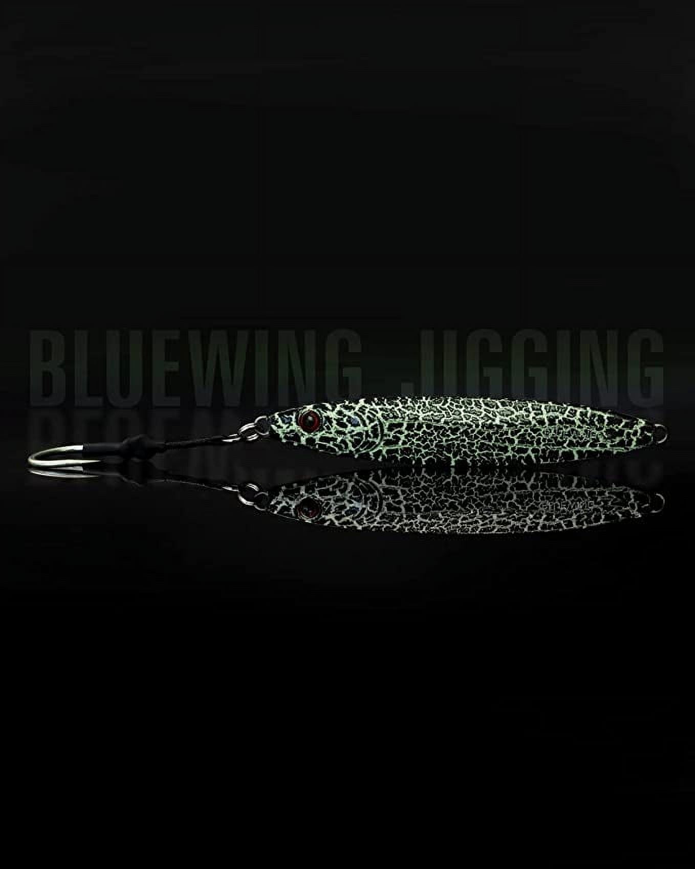 BLUEWING Fishing Lures Slow Pitch Jig Flat Fall Jigging Pitching