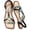 Black1, variant on Boho Woven Braided Sandals for Women Elastic Back Strap Square Toe Flats T-Strap Slip On Summer Shoes for Beach Vacaton Holiday Daily Weekend